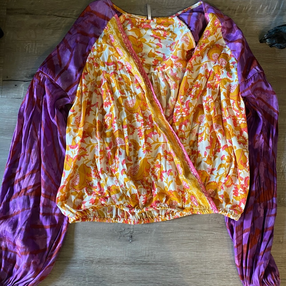 Free People TieDye Top